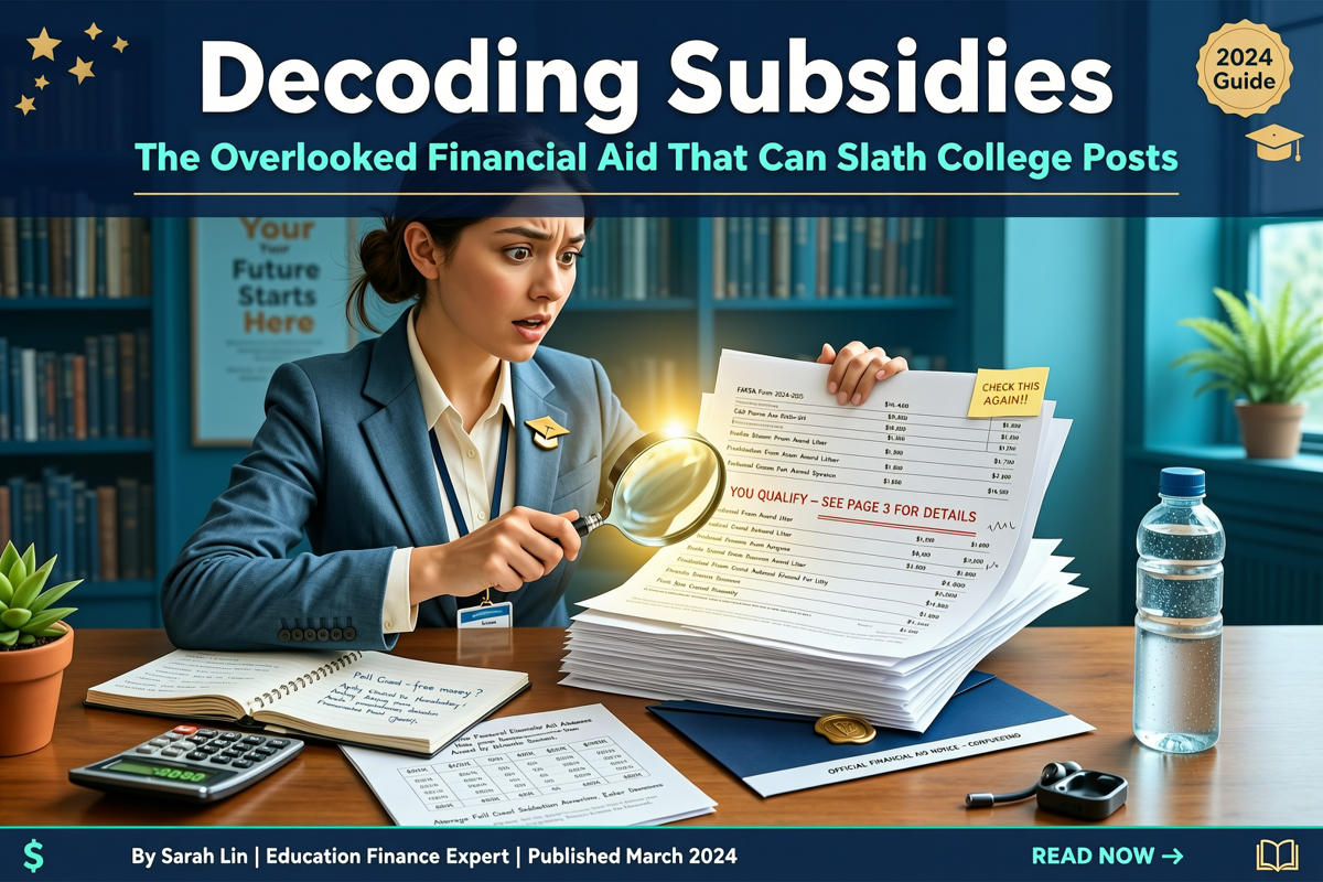 Decoding Subsidies: The Overlooked Financial Aid That Can Slash Colleg