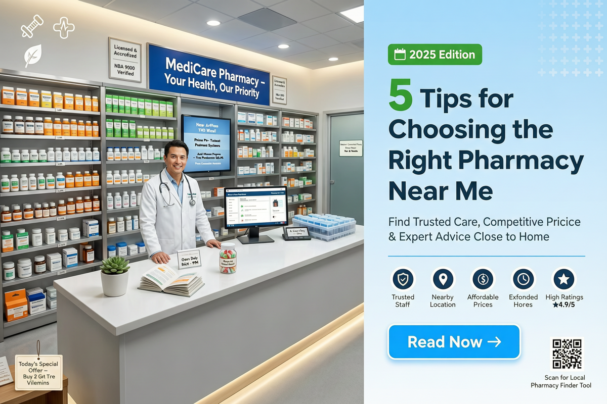 5 Tips for Choosing the Right Pharmacy Near Me in 2025