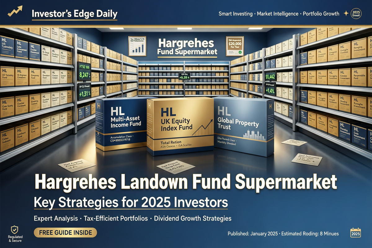 Hargreaves Lansdown Fund Supermarket: Key Strategies for 2025 Investor